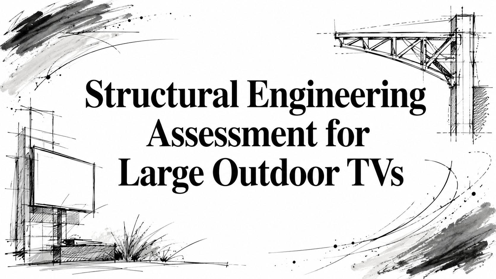 Structural Engineering Assessment for Large Outdoor TVs